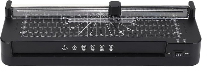 Compact Laminator Machine With Trimmer For A3 Documents Photos US Plug AC110 120V - Image 1